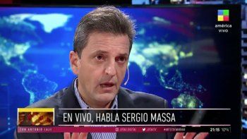 Massa adelantó que buscarán sacarle el IFE y la AUH a los que tomen tierras