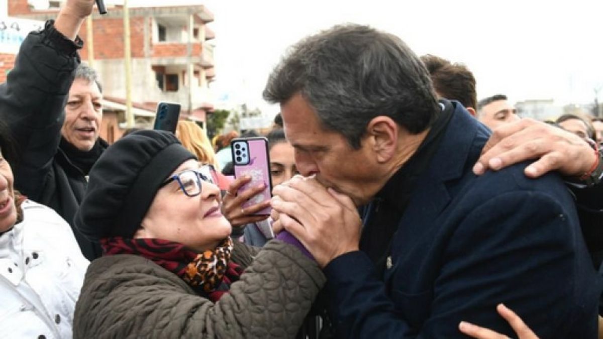 Sergio Massa estuvo en La Matanza. (Foto: Télam)