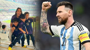 la enorme felicidad de antonela roccuzzo por la goleada de la seleccion ante croacia en el mundial qatar 2022