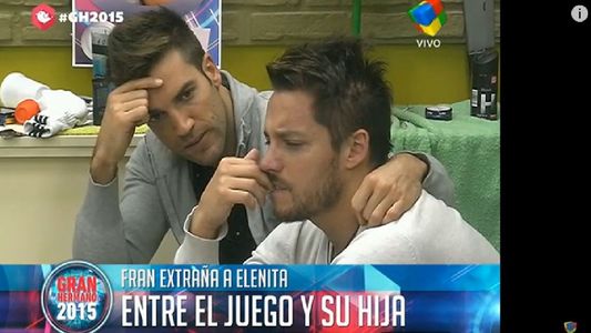 “Gran Hermano 2015”: El llanto de Francisco por su alejamiento de Elenita