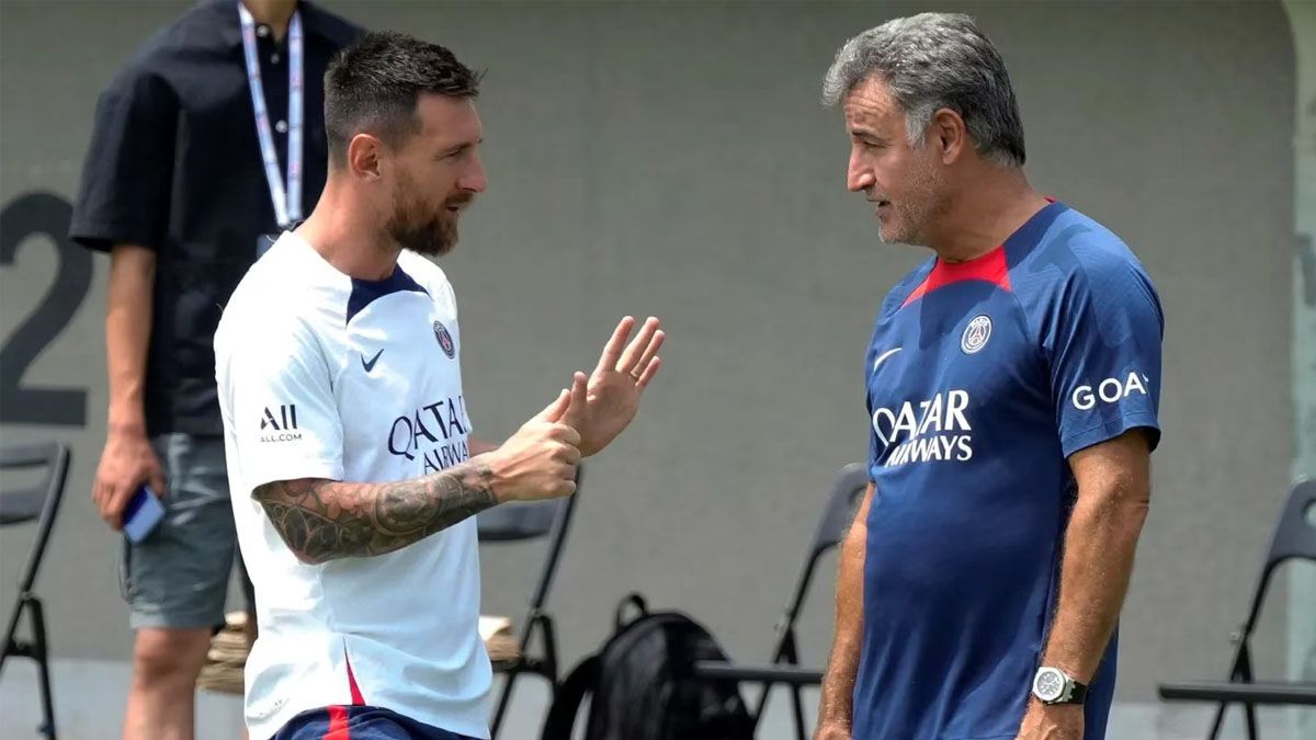Messi y Galtier