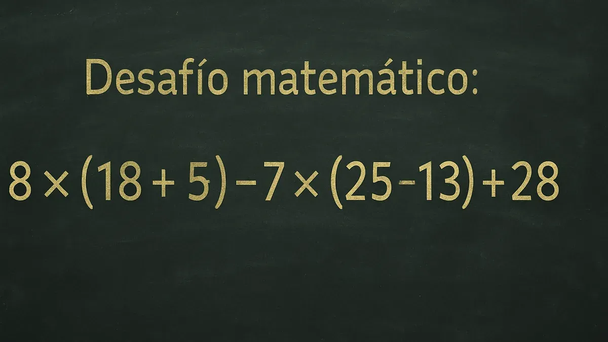 La regla esencial para resolver este desafío matemático es conocido como PEMDAS (por sus siglas en inglés) o jerarquía de operaciones.