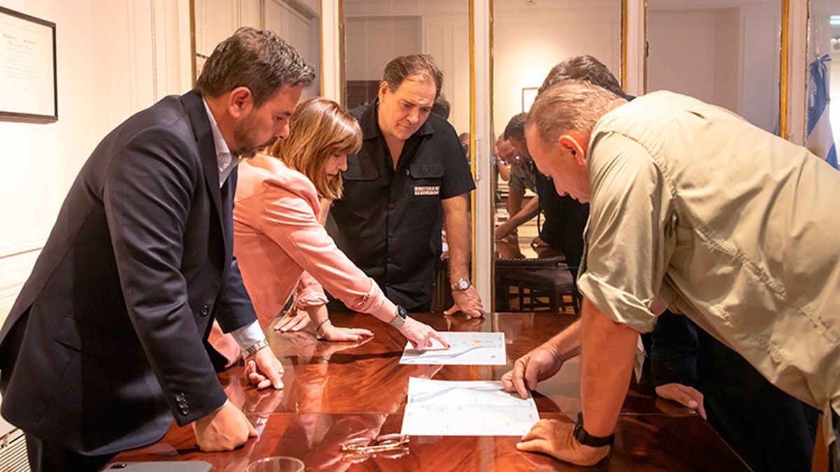 Patricia Bullrich con Javier Alonso. (foto: archivo)