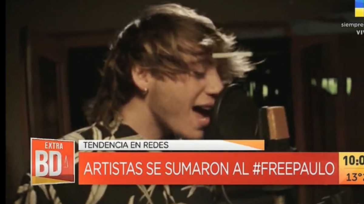 Fuerte apoyo a Paulo Londra para que pueda volver a hacer música