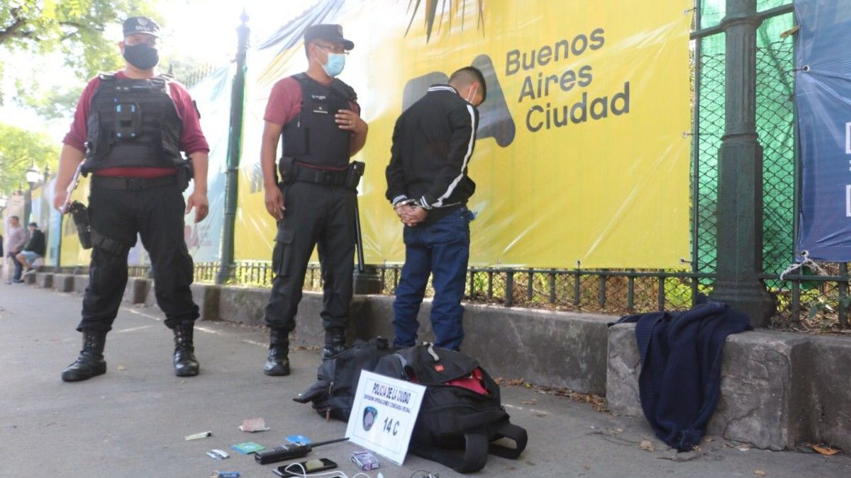 Persecusión de película en Palermo.&nbsp;