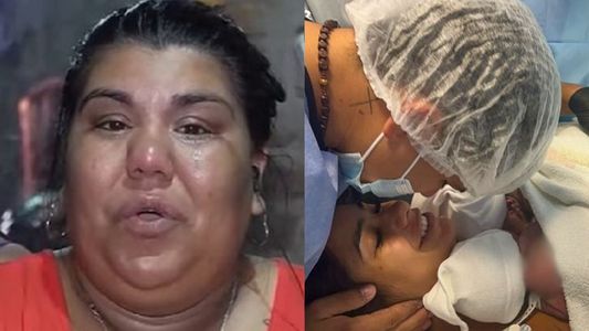 La foto íntima de Camila, la hermana de Thiago Medina, que sacudió las redes el día que fue tía