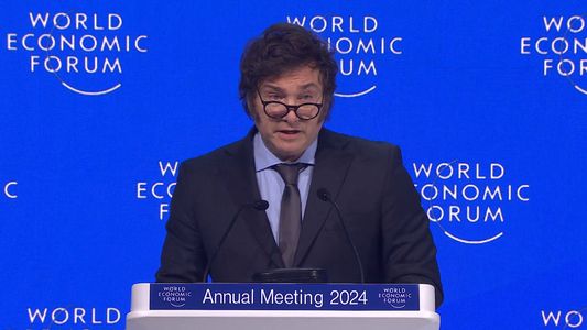 Javier Milei en Davos: Occidente está en peligro por una visión del mundo socialista