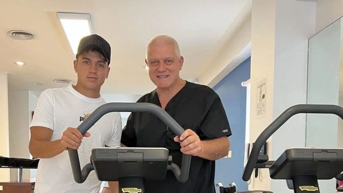 Exequiel Zeballos y Jorge Batista
