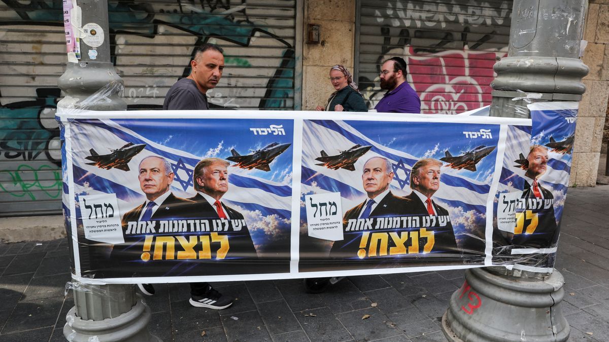Netanyahu destacó su relación con el presidente de Estados Unidos, Donald Trump, como uno de sus principales activos políticos. (Foto: Reuters).