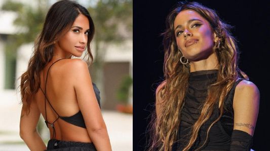 El increíble video de Antonela Roccuzzo cantando como Tini Stoessel y a puro baile con Rodrigo de Paul