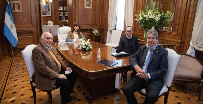 Cristina Kirchner se reunió con referentes agroindustriales por el plan de desarrollo pospandemia