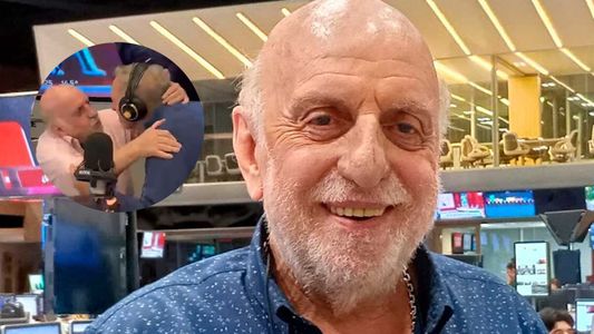 Tremendo momento al aire: el beso de Horacio Pagani y Marcelo Bonelli que revolucionó a todos