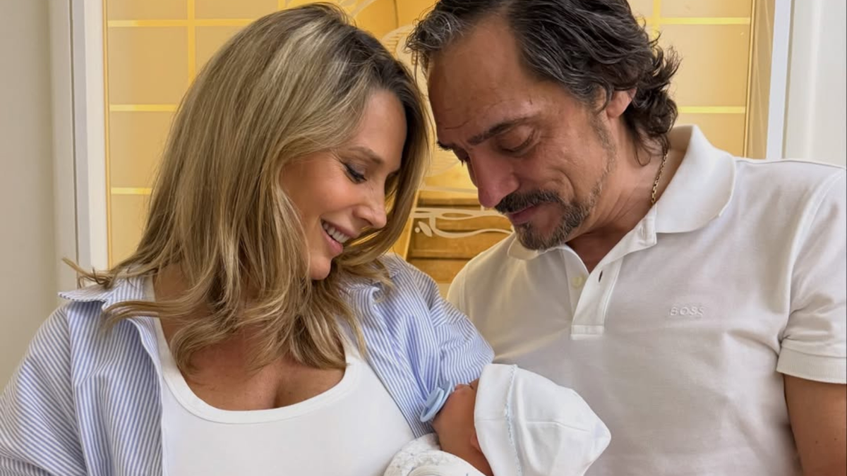 Después de semanas difíciles, Rocío Marengo celebró Año Nuevo con su bebé, Isidro: la tierna foto