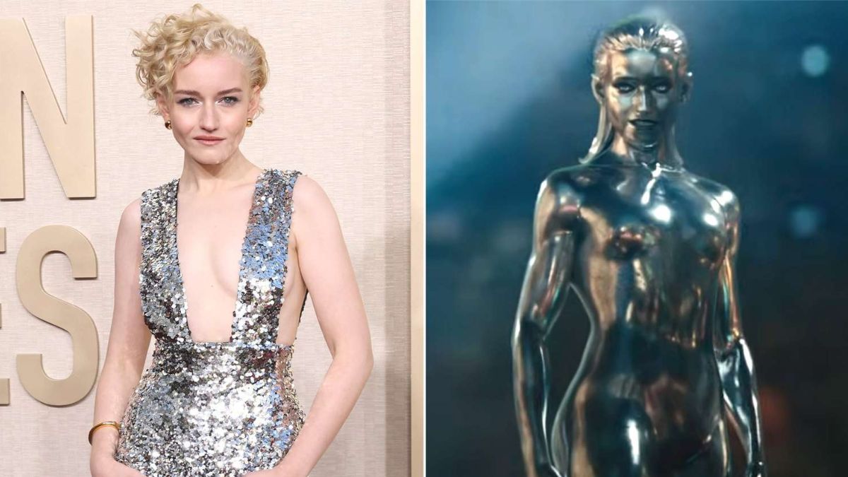 Julia Garner brilla como Silver Surfer en Los 4 Fantásticos. Julia Garner brilla como Silver Surfer en Los 4 Fantásticos.