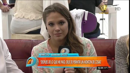 Barbie Vélez sobre Bailando: Por contrato no me voy a cruzar con mi ex