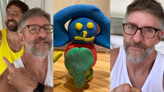 La nueva actividad de Luis Novaresio en cuarentena: presentó sus obras de “arte figurativo”