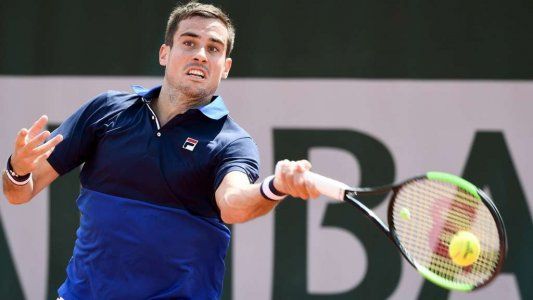 Derrota de Guido Pella en Roland Garros frente a Corentin Moutet
