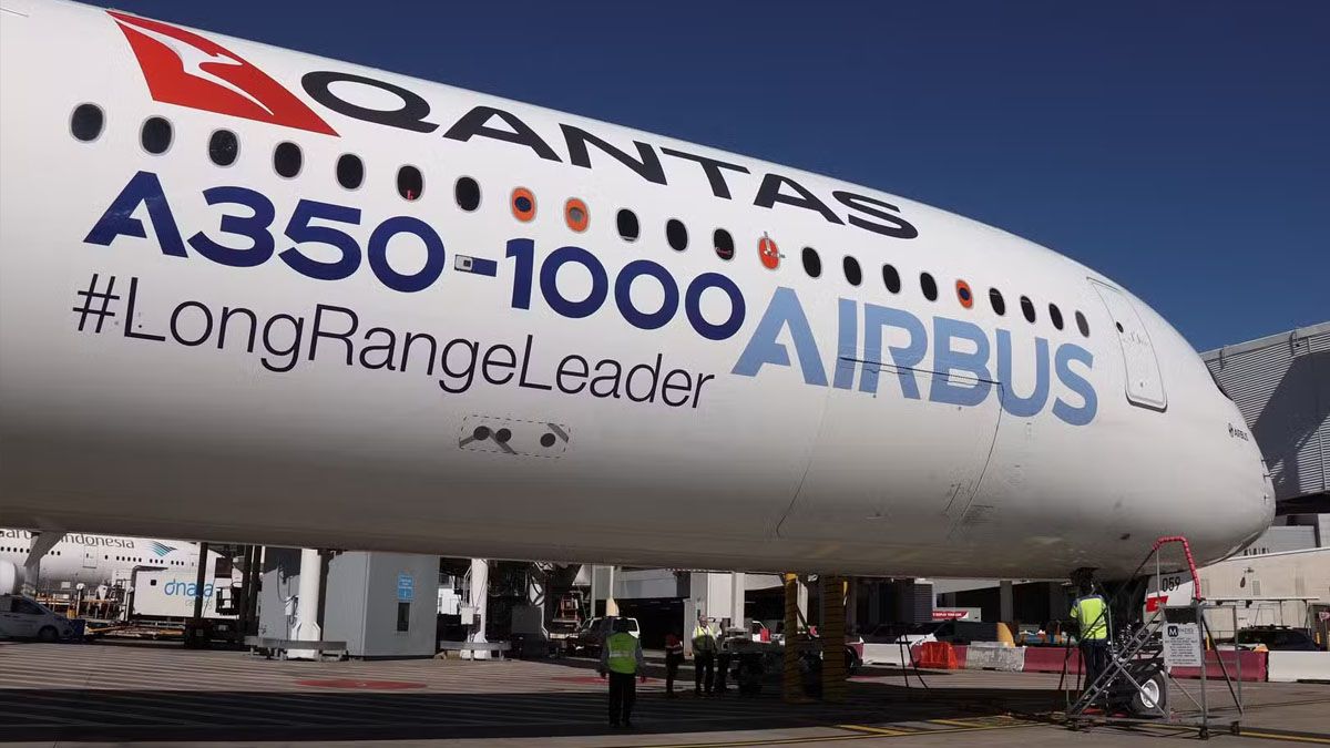El avión especial, que cumplió su primera prueba: volar 22 horas sin escalas entre Nueva York y Sidney. (Foto: Gentileza maia.ny)