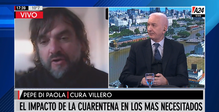 El Padre di Paola sobre la pandemia en las villas: Vemos que el nivel de necesidad sigue siendo grande
