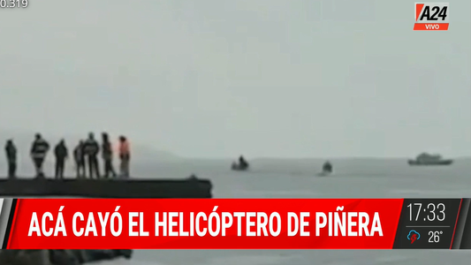 Muerte de Sebastián Piñera: las imágenes del lugar donde se accidentó el helicóptero del expresidente chileno