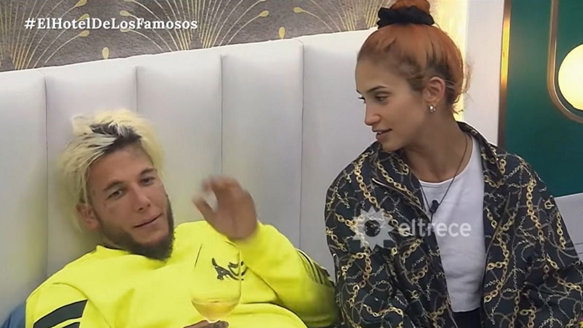 Alex Caniggia y Melody Luz, la parejita hot de El hotel de los famosos.&nbsp;