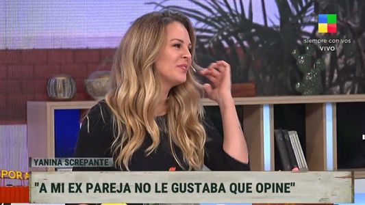 Fuerte declaración de Yanina Screpante sobre su época con Lavezzi: No era reservada, era censurada