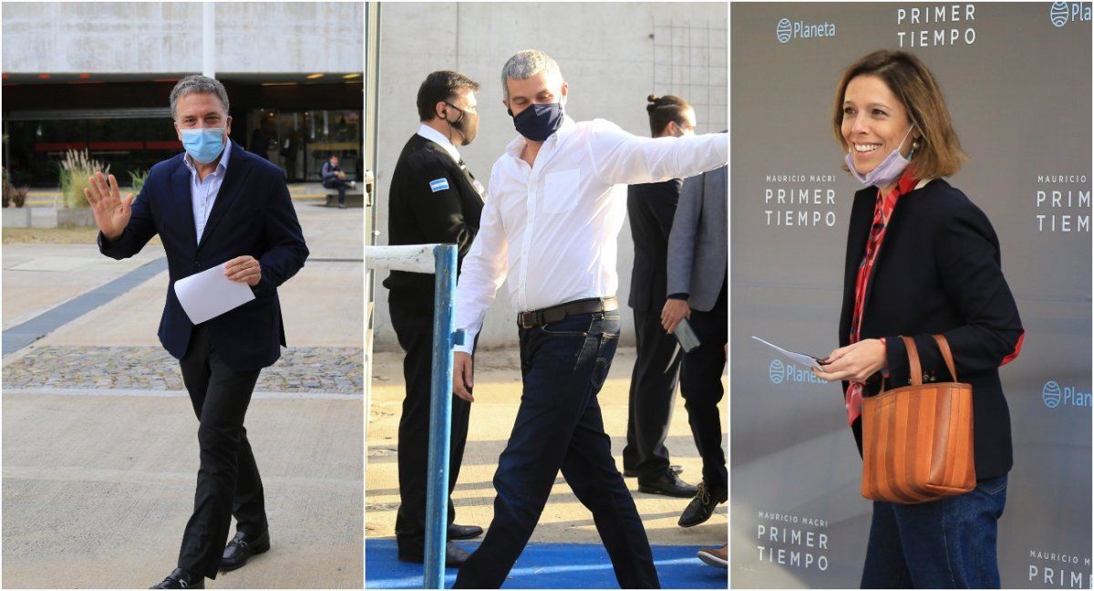 Los integrantes de Juntos por el Cambio que asistieron a la presentación del libro de Mauricio Macri.