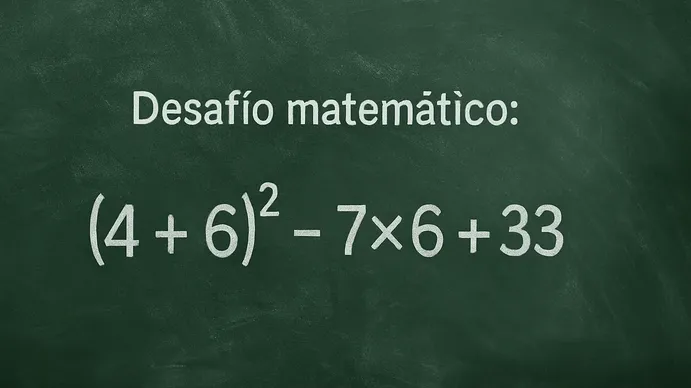 Desafío Matemático: ¿Podes resolver la cuenta antes de los 10 segundos?