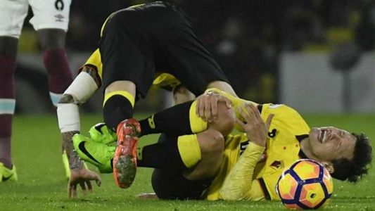 Dura lesión de Mauro Zárate: el mensaje de aliento de Natalie Weber