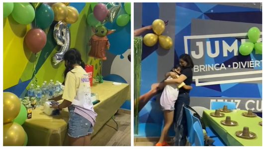 La triste historia de Valentina en el día de su cumpleaños: Nadie vino a mi fiesta