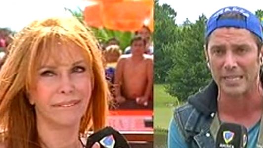 Fuerte cruce al aire entre Matías Alé y Graciela Alfano