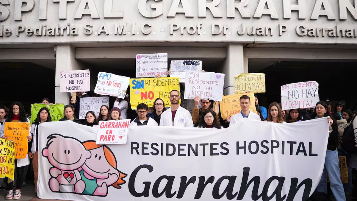 Hospital Garrahan: el Gobierno anunció un aumento salarial para los médicos residentes (Foto: archivo)