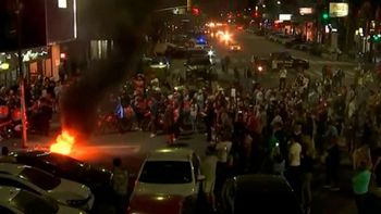 Protestas en La Matanza por el crímen de Roberto Sabo Protestas en La Matanza por el crímen de Roberto Sabo