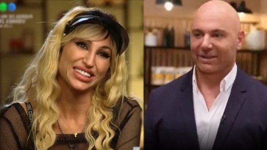 Vicky Xipolitakis incomodó a Germán Martitegui tirándole onda y el jurado pidió que corten la grabación
