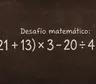 Desafío Matemático: una propuesta fácil de responder
