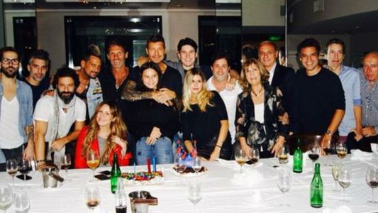 Tinelli festejó su cumpleaños con una cena en familia