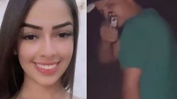 Estremecedor video: una joven grabó el momento en que su novio la asesinó de un tiro