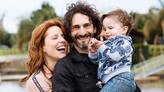 Agustina Kämpfer celebró el primer año de su hijo Juan con su novio y el padre del bebé