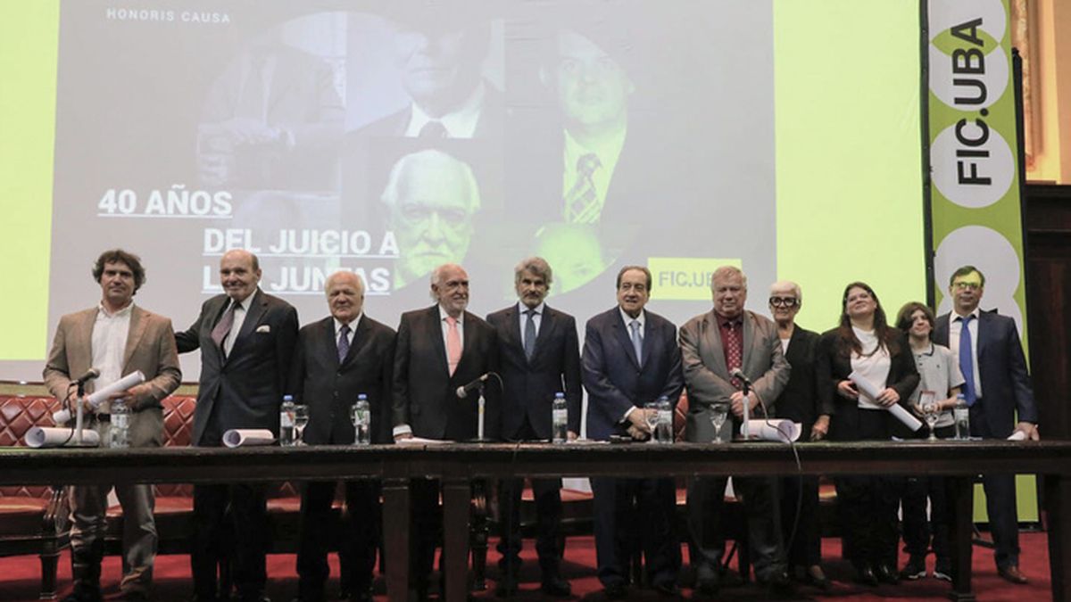 Se trata del máximo reconocimiento honorífico de la UBA.. Imagen: Prensa.&nbsp;
