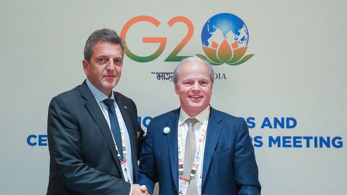 Massa acordó con el Banco Mundial desembolsos unilaterales con un ahorro de US$ 400 millones para el país. (Télam)
