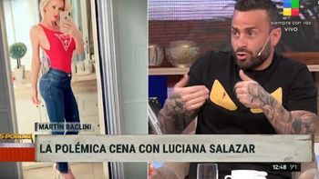 Martín Baclini reconoció que sabe con quién le fue infiel Luciana Salazar a Martín Redrado
