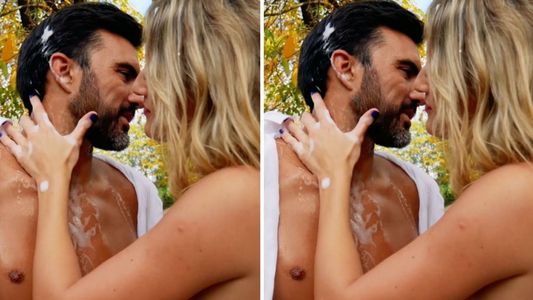 El videoclip a puro jabón y movimientos sensuales de Mica Viciconte y Fabián Cubero