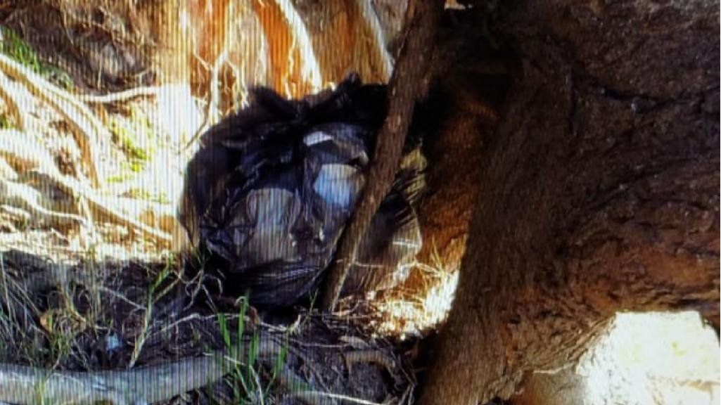 Encontraron la mochila de Navila en Chascomús: estaba envuelta en un nylon azul