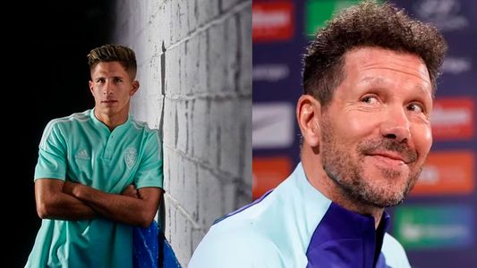 El Cholo Simenone y la foto que hizo enojar a su hijo de 20 años