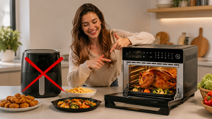 Adiós a la freidora de aire: nuevo electrodoméstico de última generación que cocina todas las comidas de forma diferente