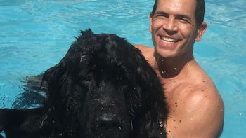 El dolor de Diego Ramos por la muerte de su perro Lorenzo