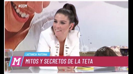 La indignación de Juana Repetto frente a una especialista que aseguró que dar la teta es un acto erótico