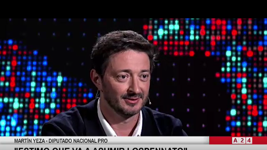 Martín Yeza con Luis Novaresio: Grabois es un terrorista