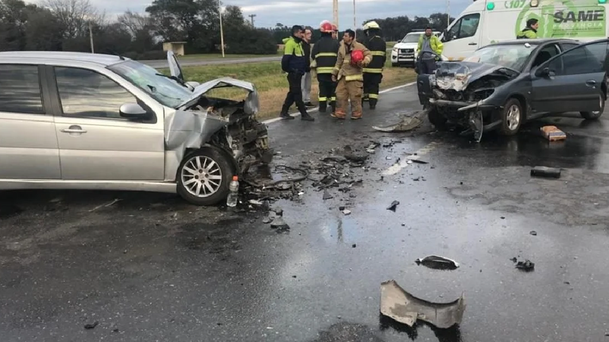 Se metió contramano en una ruta