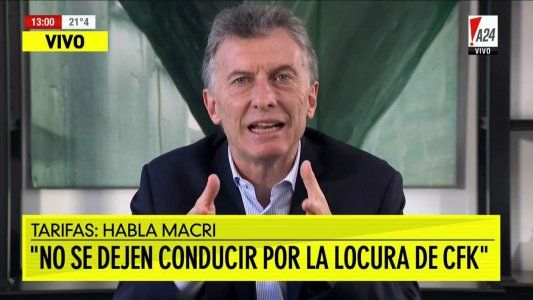 Macri pide responsabilidad al peronismo en el debate de tarifas